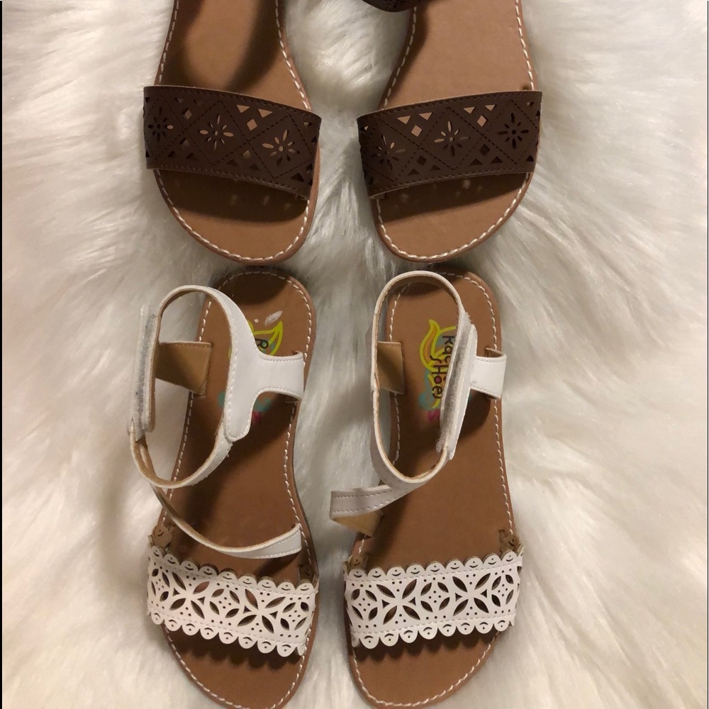 Rachael Girls Sandals (2 Pair)